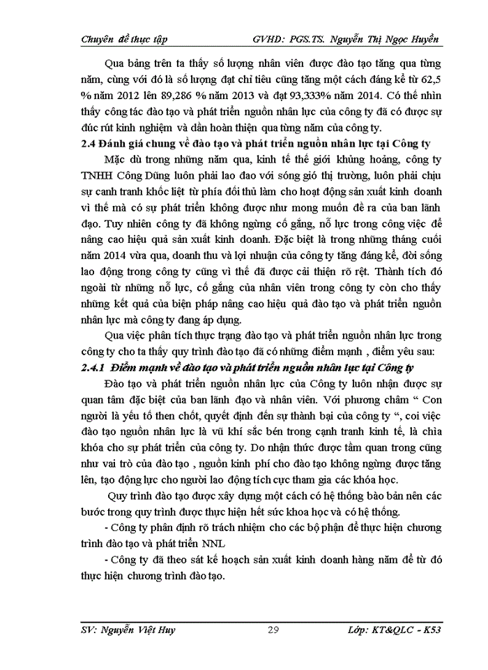 image for page Đào tạo và phát triển nguồn nhân lực tại công ty Trách nhiệm hữu hạn Công Dũng