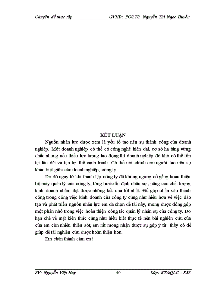 image for page Đào tạo và phát triển nguồn nhân lực tại công ty Trách nhiệm hữu hạn Công Dũng
