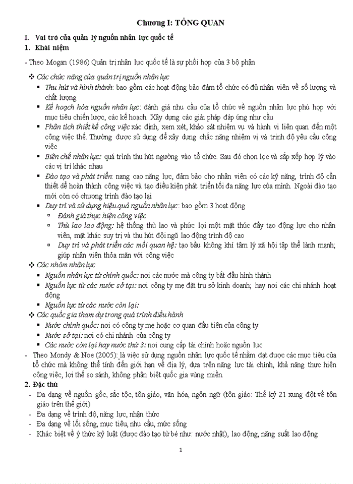 image for page Quản lý nguồn nhân lực quốc tế