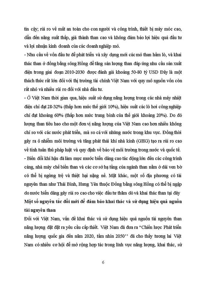 image for page Lập và quản lý dự án khai thác mỏ than dưới lòng đồng bằng sông Hồng