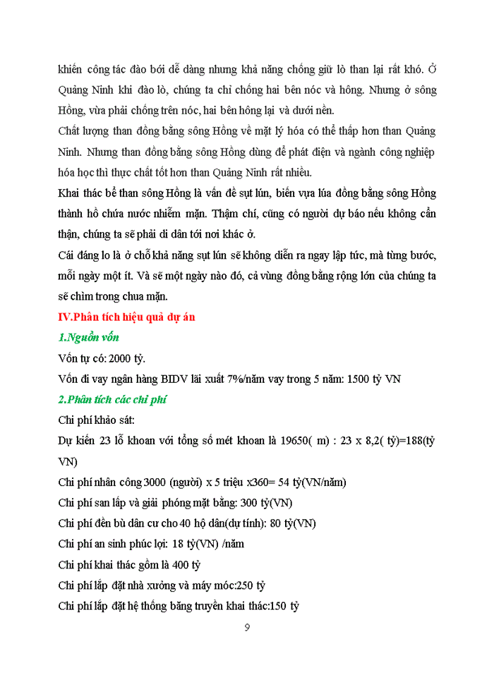 image for page Lập và quản lý dự án khai thác mỏ than dưới lòng đồng bằng sông Hồng