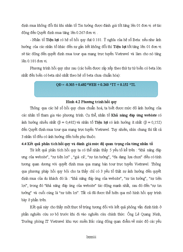 image for page Ths Các nhân tố ảnh hưởng đến hành vi mua tour trực tuyến của du khách Nghiên cứu trường hợp khách du lịch tại công ty du lịch Vietravel