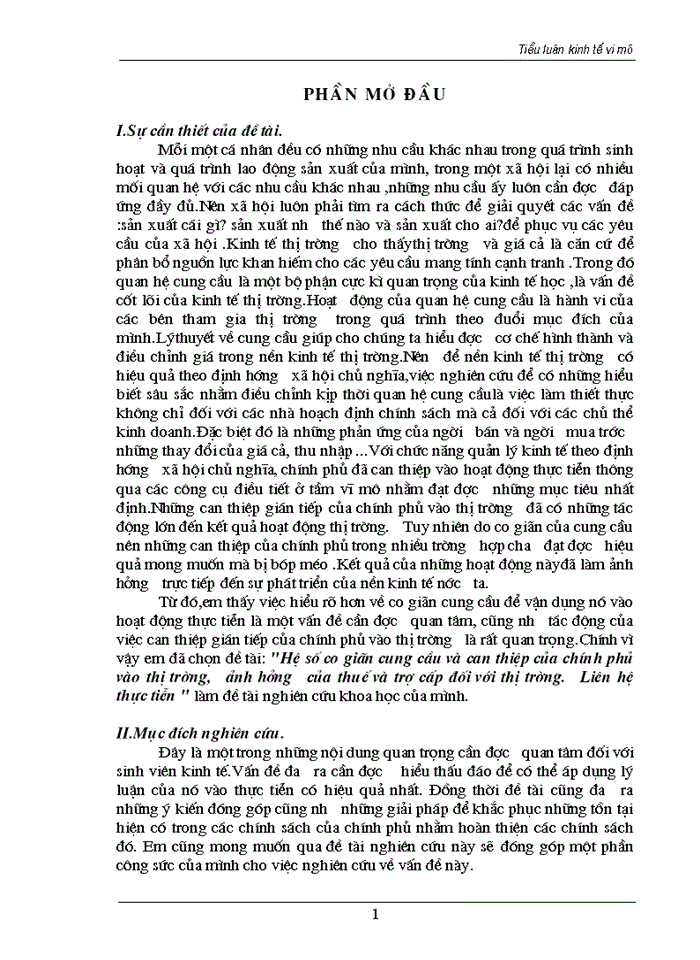 image for page Vi Mô Hệ số co giãn cung cầu và can thiệp của chính phủ vào thị trường ảnh hưởng của thuế và trợ cấp đối với thị trường Liên hệ thực tiễn