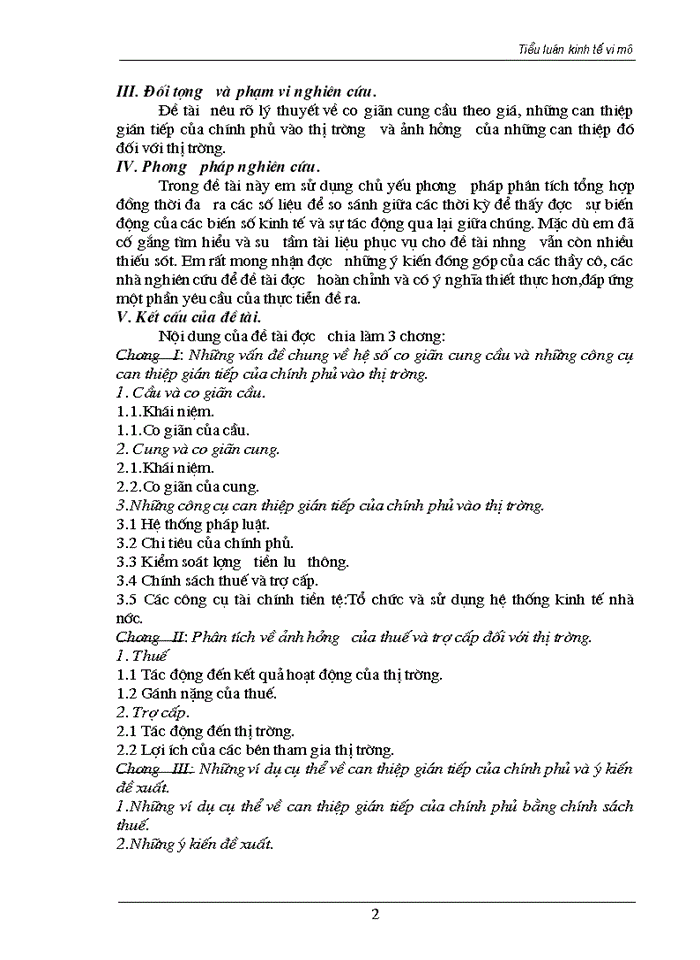 image for page Vi Mô Hệ số co giãn cung cầu và can thiệp của chính phủ vào thị trường ảnh hưởng của thuế và trợ cấp đối với thị trường Liên hệ thực tiễn