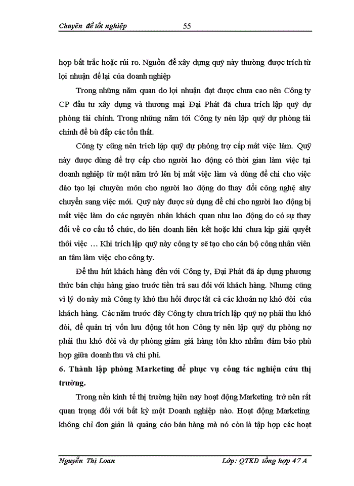 image for page Giải pháp nhằm nâng cao hiệu quả sử dụng vốn kinh doanh tại Công ty Cổ phần đầu tư xây dựng và thương mại Đại Phát