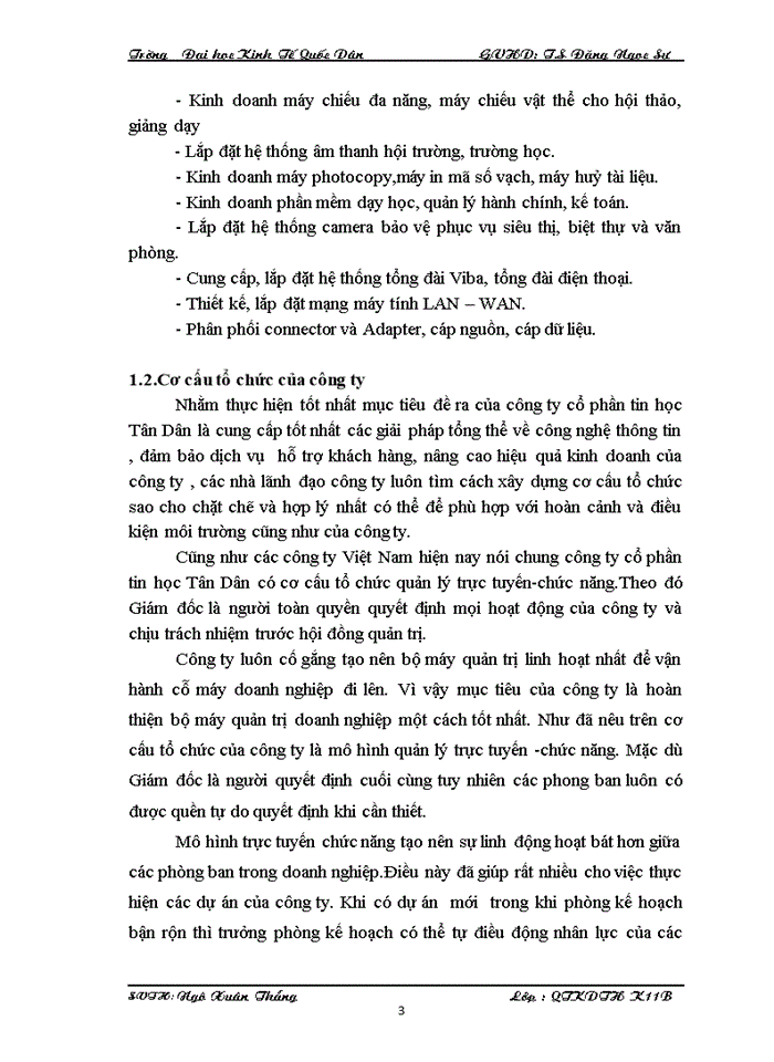 image for page Đào tạo và phát triển Nguồn nhân lực tại Công ty cổ phần tin học Tân Dân