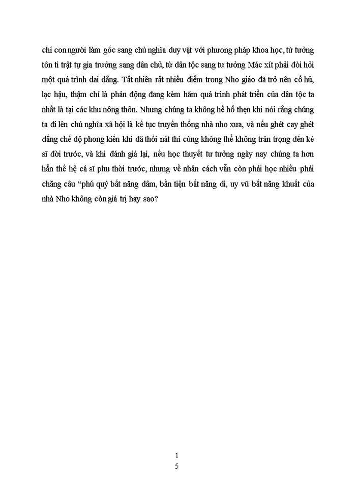 image for page Triết mác Quan niệm về con người trong triết học Nho giáo và ảnh hưởng của nó đến lối sống của con người Việt Nam
