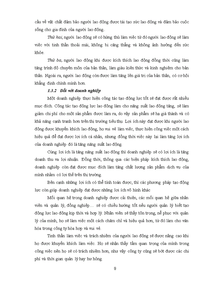 image for page Hoàn thiện công tác tạo động lực lao động cho cán bộ công nhân viên tại công ty trách nhiệm hữu hạn một thành viên nông nghiệp Rạng Đông