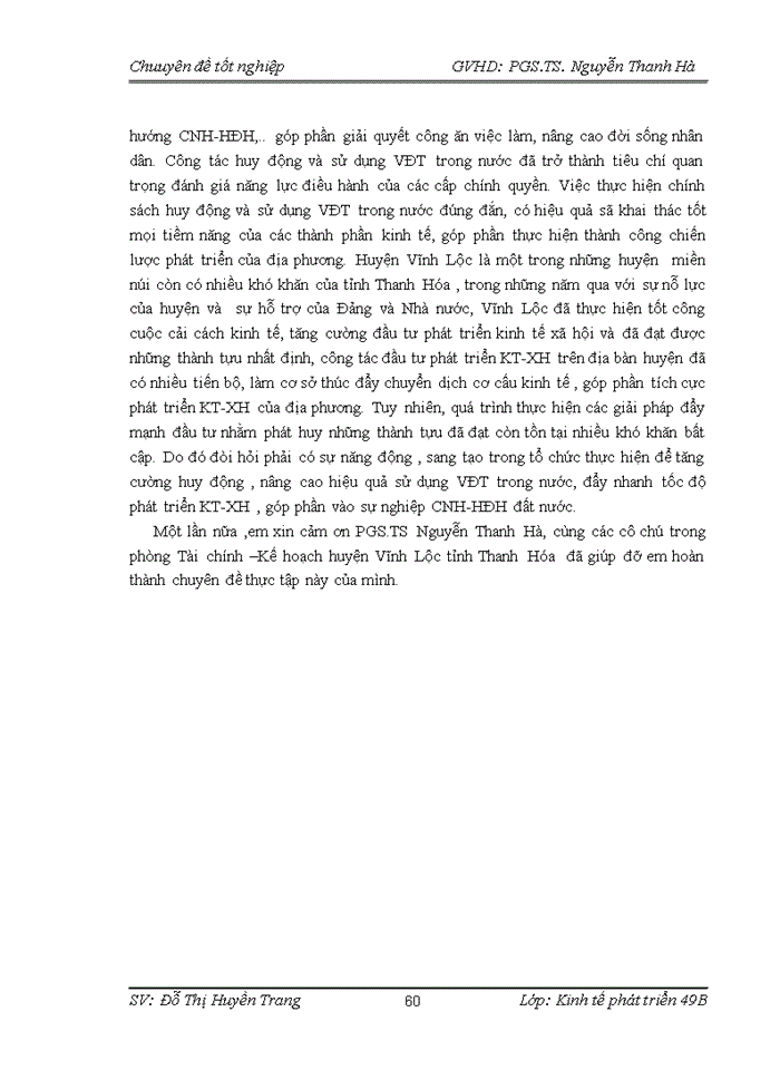 image for page Giải pháp huy động và nâng cao hiệu quả sử dụng vốn đầu tư trong nước trên địa bàn huyện Vĩnh Lộc giai đoạn 2011-2015