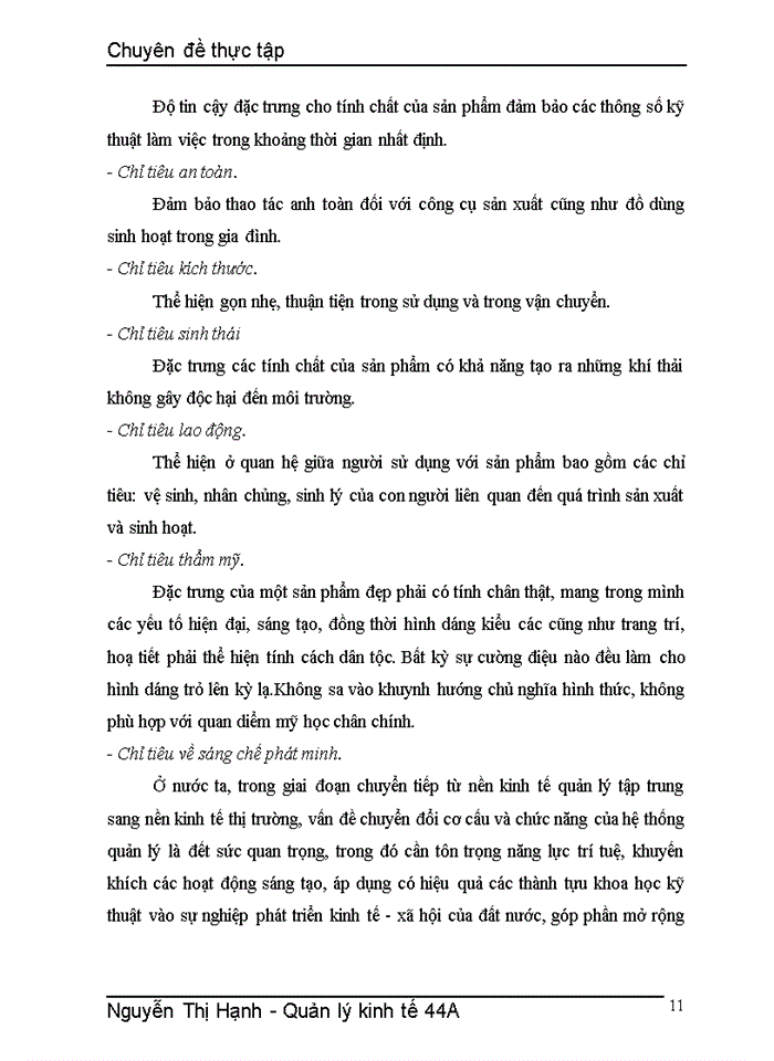image for page Một số giải pháp nhằm nâng cao công tác quản lý chất lượng sản phẩm ở nhà máy thiết bị điện HANAKA