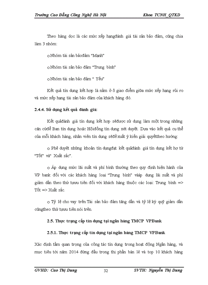 image for page Thực trạng và các giải pháp nhằm hoàn thiện chấm điểm tín dụng và xếp hạng doanh nghiệp tại Ngân hàng Thương mại Cổ phần vpbank