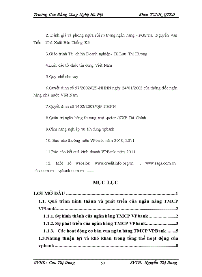 image for page Thực trạng và các giải pháp nhằm hoàn thiện chấm điểm tín dụng và xếp hạng doanh nghiệp tại Ngân hàng Thương mại Cổ phần vpbank