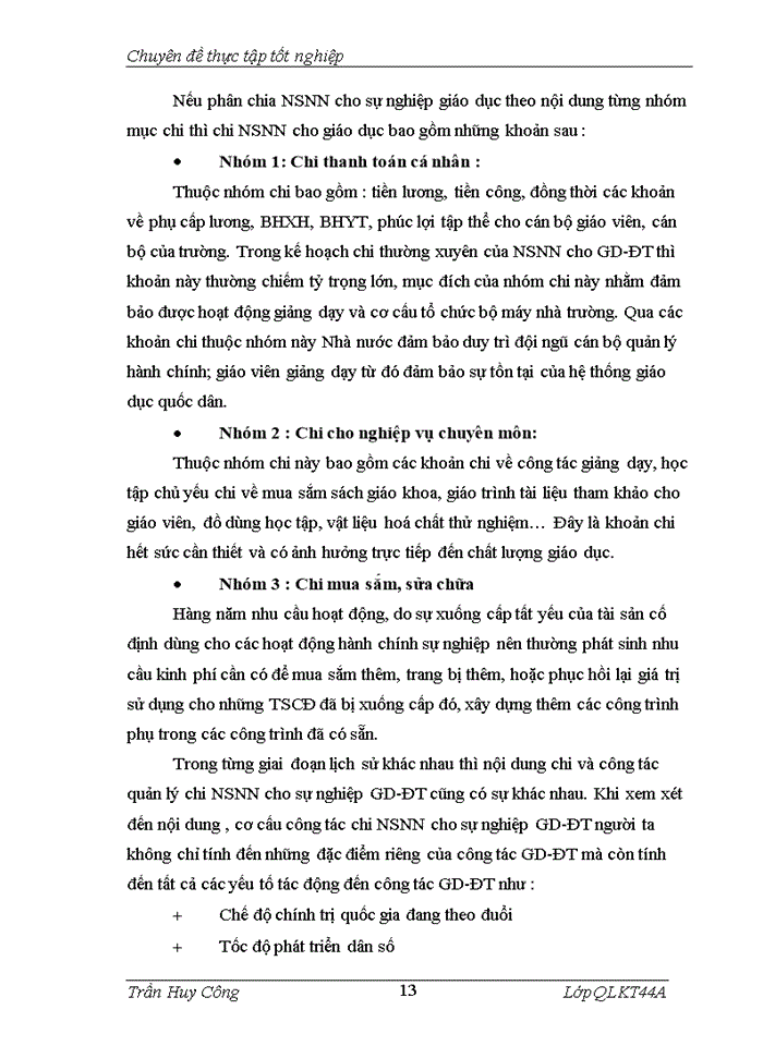 image for page Phân cấp quản lý trong chi NSNN cho các đơn vị giáo dục và đào tạo trên địa bàn thành phố Hà Nội Thực trạng và giải pháp