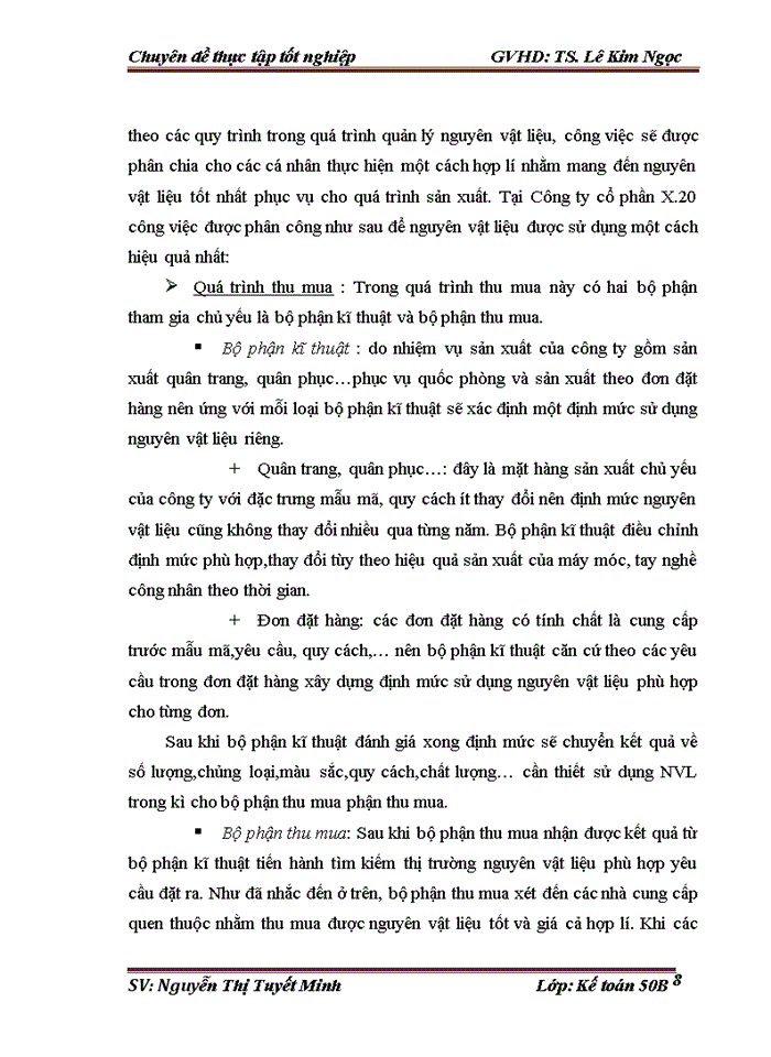 image for page Hoàn thiện kế toán nguyên vật liệu tại Công ty Cổ phần X 20