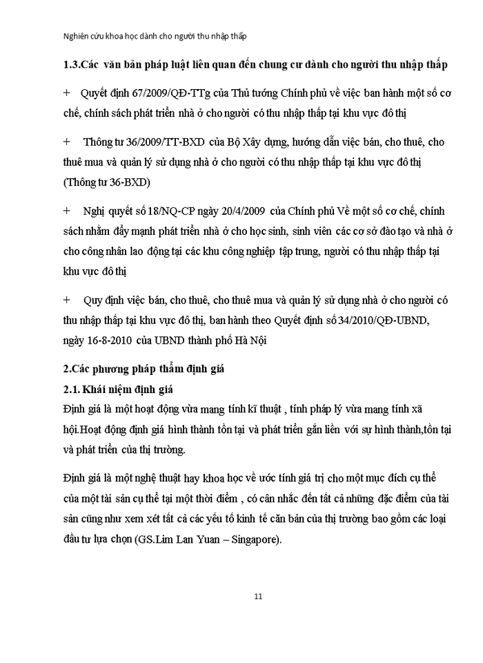 image for page Vai trò của chung cư dành cho người thu nhập thấp và việc định giá chung cư dành cho người thu nhập thấp