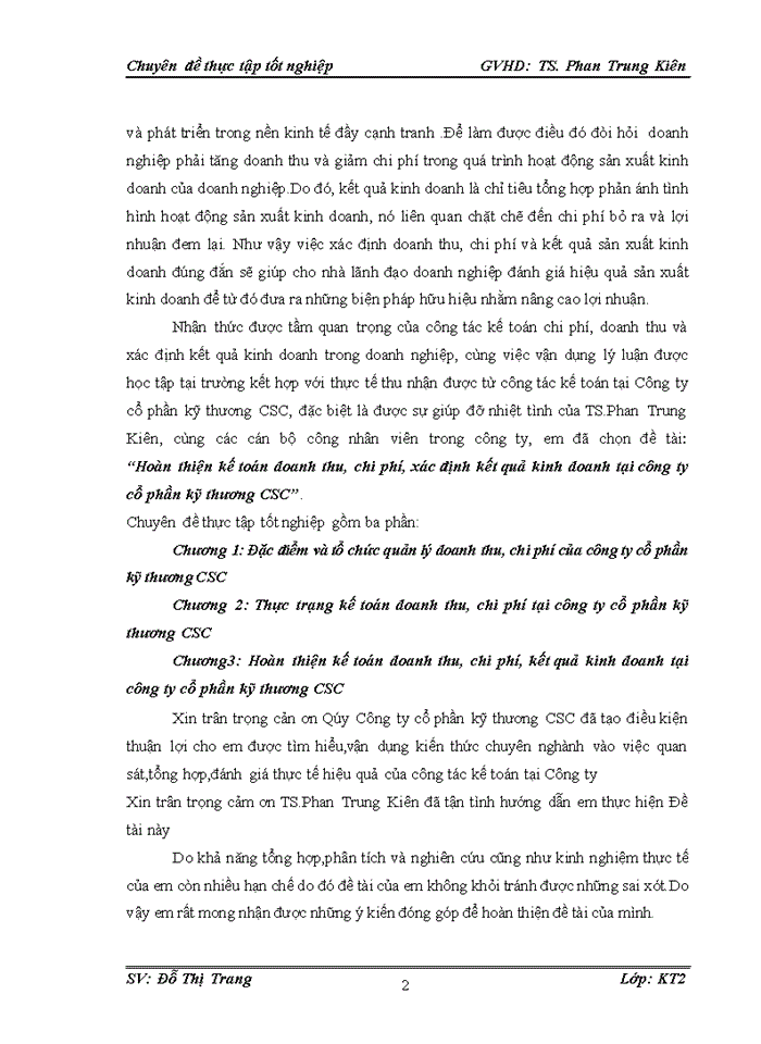 image for page Hoàn thiện kế toán doanh thu chi phí xác định kết quả kinh doanh tại công ty cổ phần kỹ thương CSC
