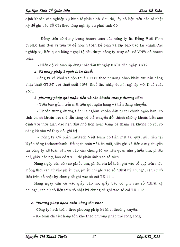 image for page Báo cáo Công ty Cổ phần Invitech Việt Nam