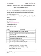 Báo cáo Công ty Trách nhiệm hữu hạn thương mại dịch vụ tổng hợp Dũng Yến