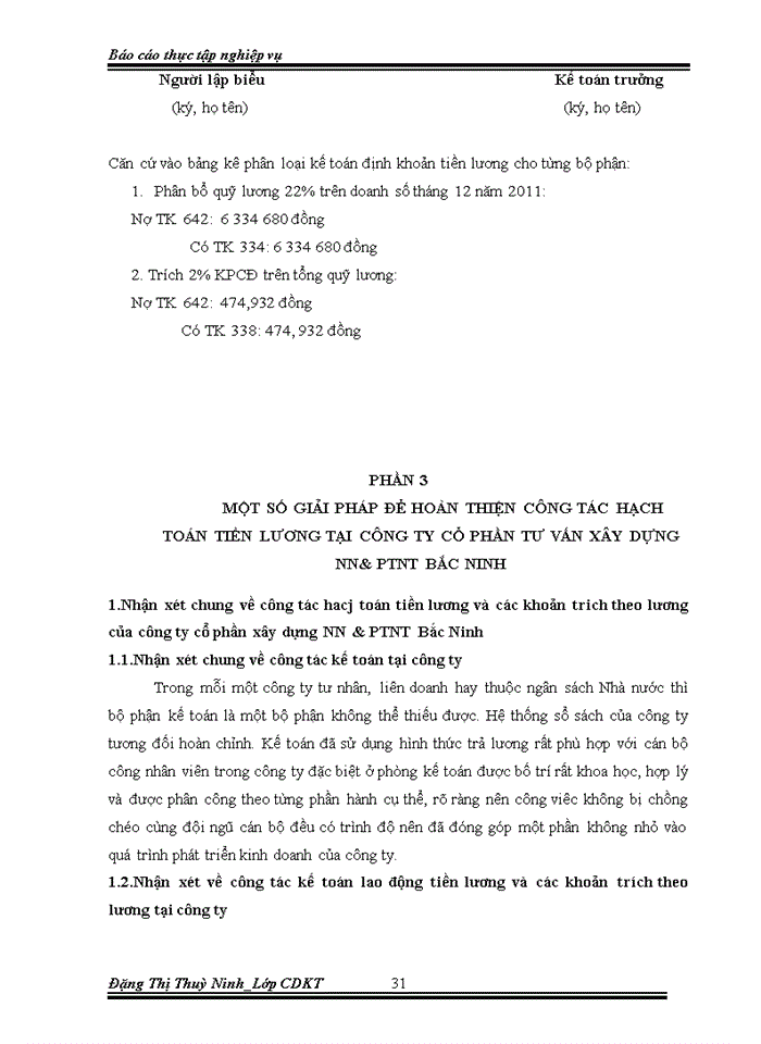 image for page Hạch toán công tác kế toán tiền lương và các khoản trích theo lương tại công ty cổ phần tư vấn xây dựng NN PTNT Bắn Ninh