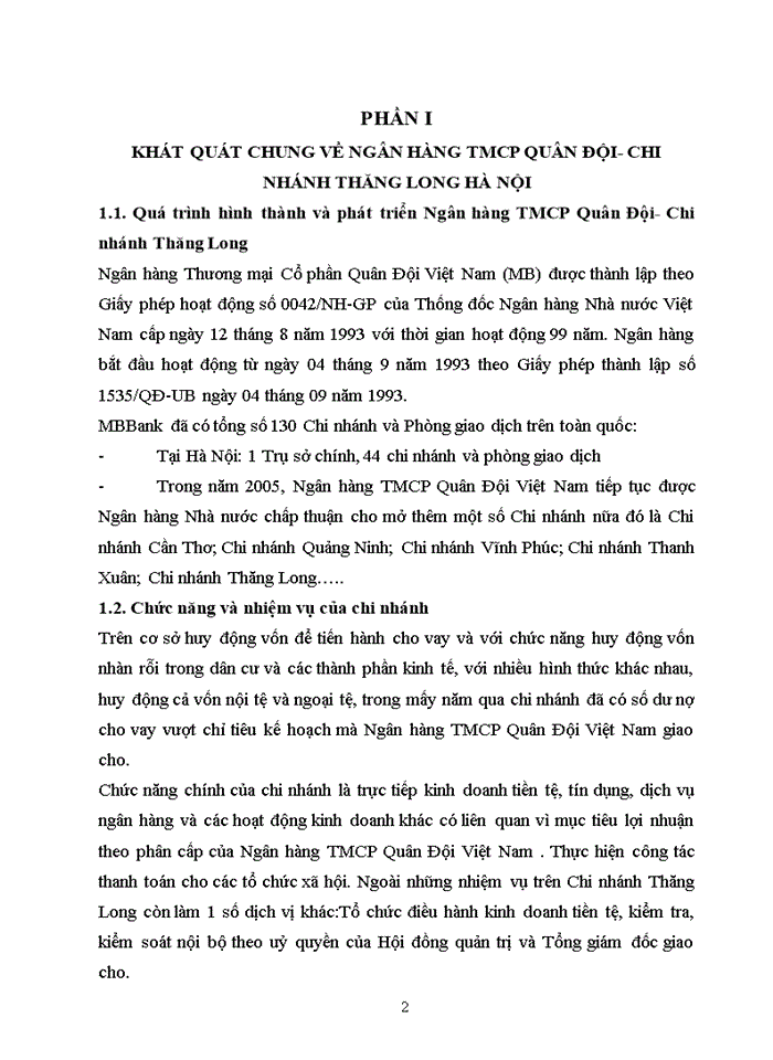 image for page Báo cáo NGÂN HÀNG Thương mại Cổ phần QUÂN ĐỘI- CHI NHÁNH THĂNG LONG HÀ NỘI
