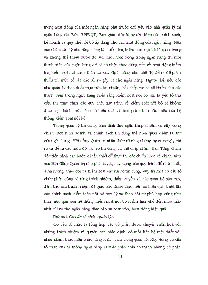 image for page ThS Nghiên cứu về kiểm soát nội bộ đối với hoạt động tín dụng tại NH Thương mại Cổ phần Tiên Phong