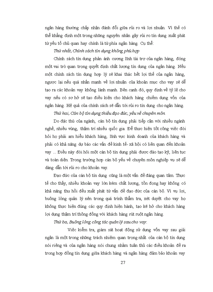 image for page ThS Nghiên cứu về kiểm soát nội bộ đối với hoạt động tín dụng tại NH Thương mại Cổ phần Tiên Phong