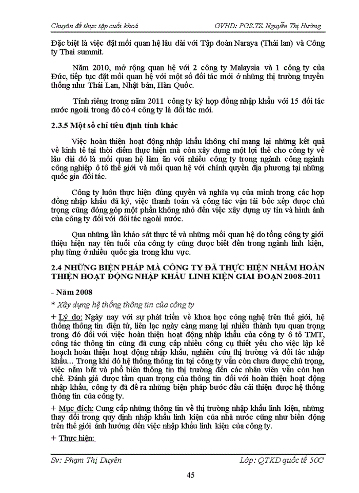 image for page Hoàn thiện hoạt động nhập khẩu linh kiện của công ty cổ phần ô tô TMT