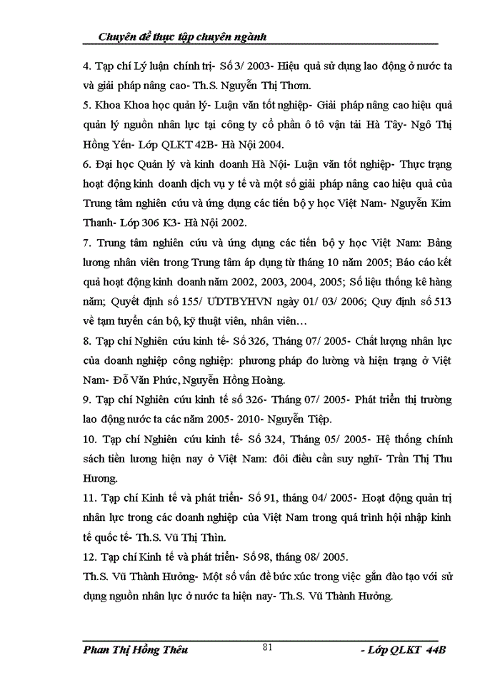 image for page Quản lý nguồn nhân lực tại Trung tâm nghiên cứu và ứng dụng các tiến bộ y học Việt Nam