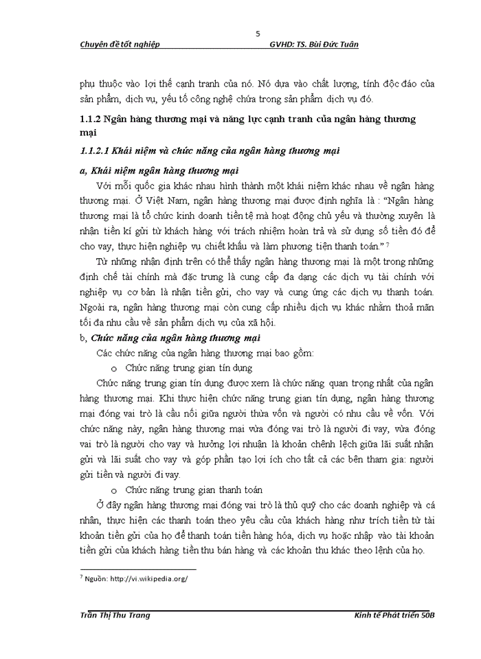 image for page Nâng cao năng lực cạnh tranh của ngân hàng Thương mại Cổ phần Đông Nam Á chi nhánh Hà Đông