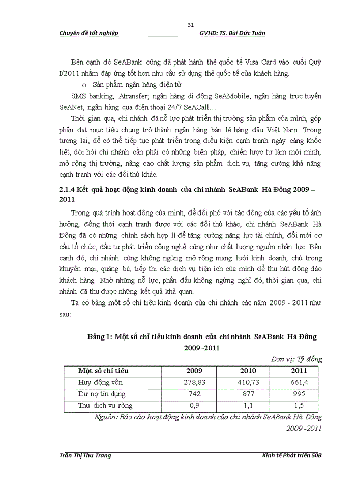 image for page Nâng cao năng lực cạnh tranh của ngân hàng Thương mại Cổ phần Đông Nam Á chi nhánh Hà Đông