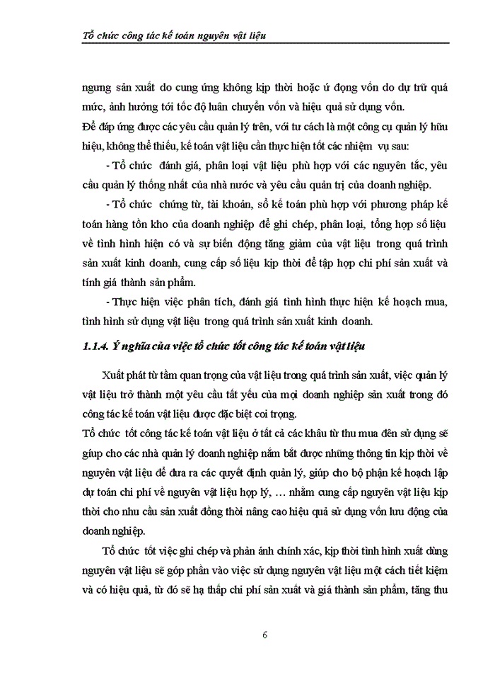 image for page Tổ chức công tác kế toán nguyên vật liệu tại Công ty Trách nhiệm hữu hạn Tiến Minh