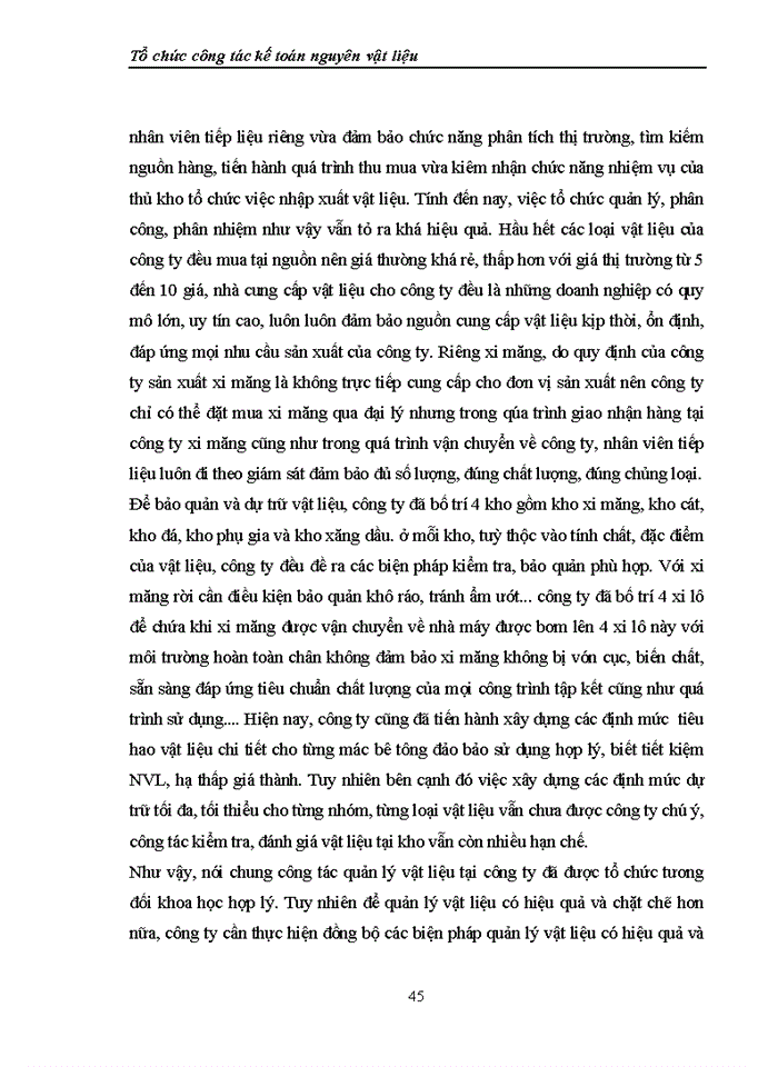 image for page Tổ chức công tác kế toán nguyên vật liệu tại Công ty Trách nhiệm hữu hạn Tiến Minh