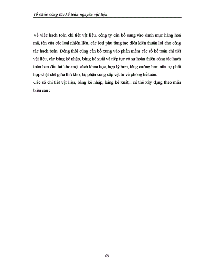 image for page Tổ chức công tác kế toán nguyên vật liệu tại Công ty Trách nhiệm hữu hạn Tiến Minh