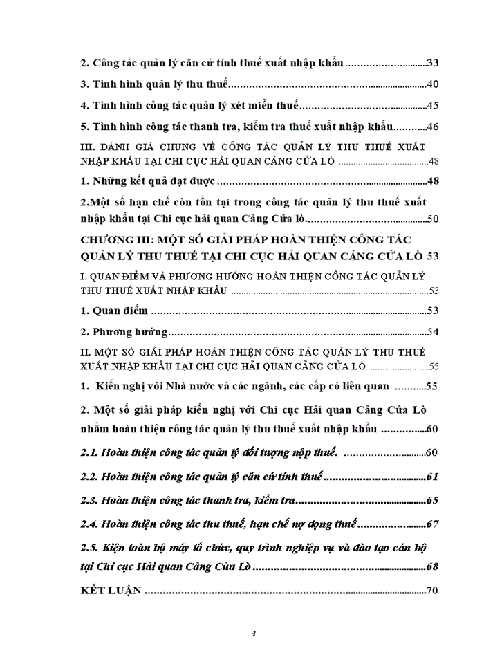 image for page MỘT SỐ GIẢI PHÁP HOÀN THIỆN CÔNG TÁC QUẢN LÝ THU THUẾ XUẤT NHẬP KHẨU TẠI CHI CỤC HẢI QUAN CẢNG CỬA LÒ