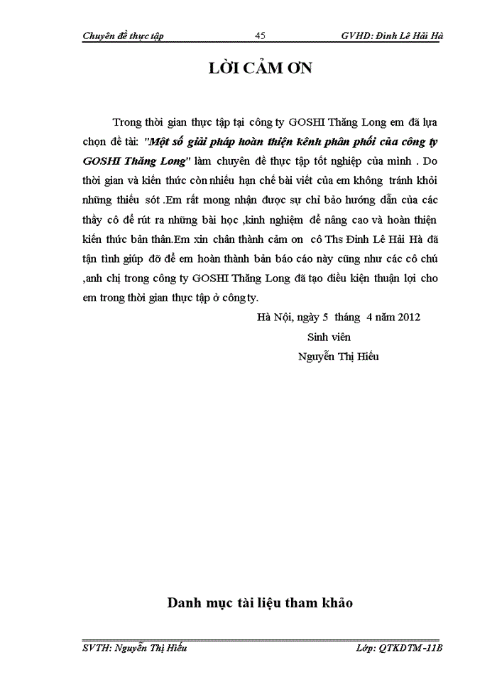 image for page Một số giải pháp hoàn thiện kênh phân phối của công ty Goshi thăng Long