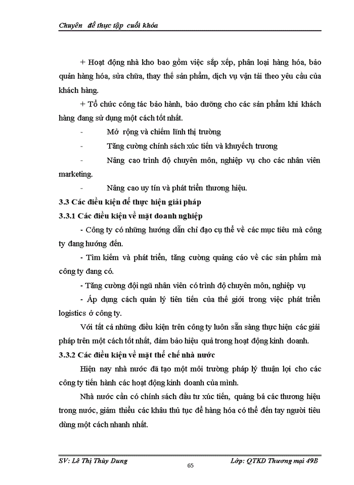 image for page Phát triển logistics trong hoạt động kinh doanh của công ty Trách nhiệm hữu hạn Thương mại và dịch vụ IPCA