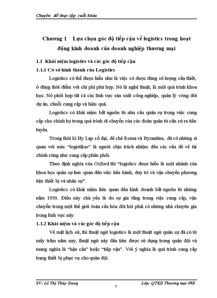 image for page Phát triển logistics trong hoạt động kinh doanh của công ty Trách nhiệm hữu hạn Thương mại và dịch vụ IPCA
