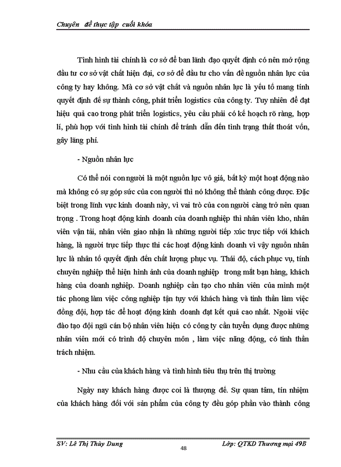 image for page Phát triển logistics trong hoạt động kinh doanh của công ty Trách nhiệm hữu hạn Thương mại và dịch vụ IPCA