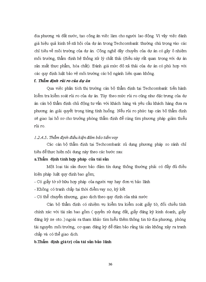 image for page THẨM ĐỊNH CÁC DỰ ÁN VAY VỐN ĐẦU TƯ TẠI CHI NHÁNH NGÂN HÀNG THƯƠNG MẠI CỔ PHẦN KỸ THƯƠNG VIỆT NAM TẠI BÁT ĐÀN TECHCOMBANK BÁT ĐÀN