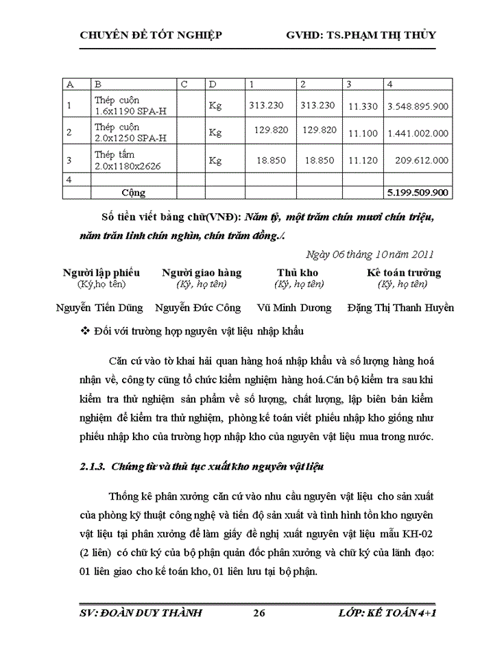image for page Hoàn thiện kế toán nguyên vật liệu tại Công ty Cổ phần Container Quốc tế CAS