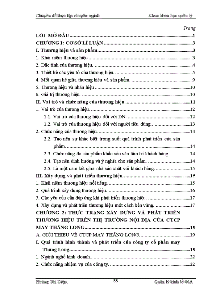 image for page Một số giải pháp nhằm xây dựng và phát triển thương hiệu của Công ty Cổ phần may Thăng Long trên thị trường nội địa