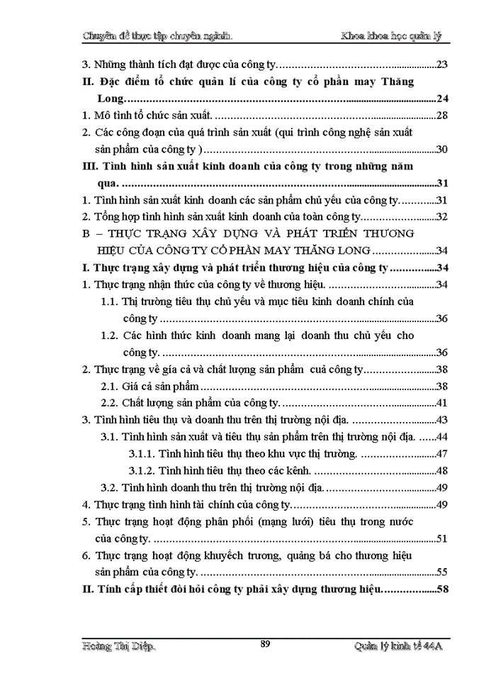 image for page Một số giải pháp nhằm xây dựng và phát triển thương hiệu của Công ty Cổ phần may Thăng Long trên thị trường nội địa