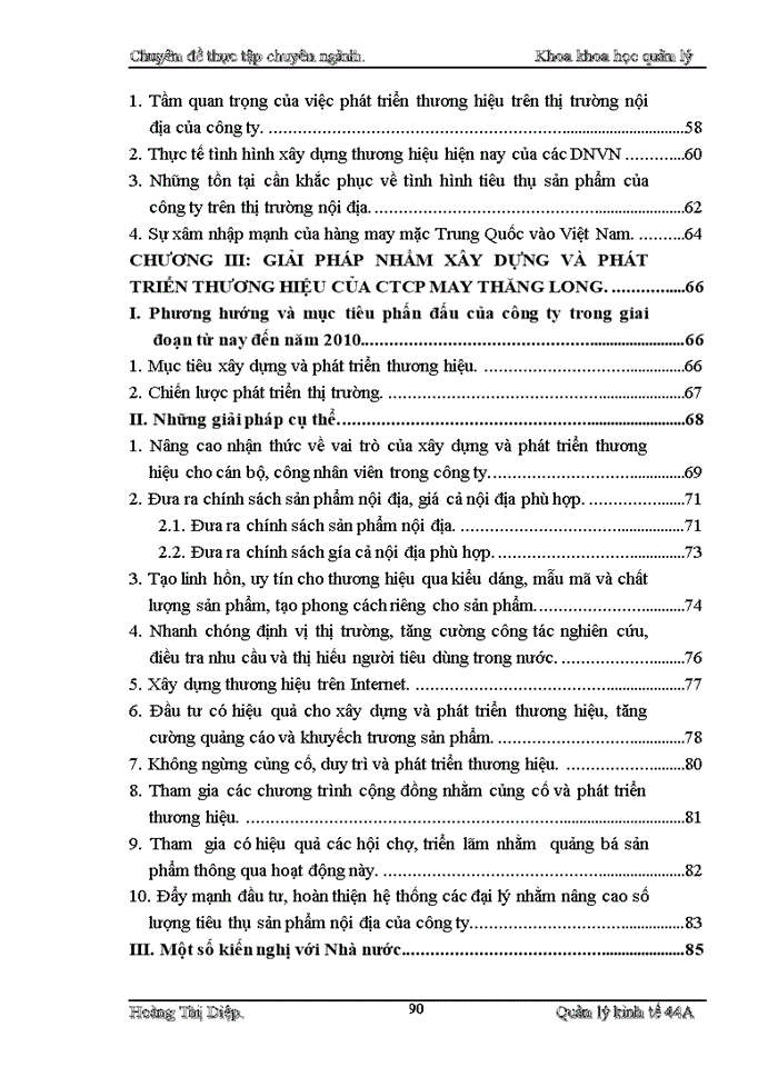 image for page Một số giải pháp nhằm xây dựng và phát triển thương hiệu của Công ty Cổ phần may Thăng Long trên thị trường nội địa