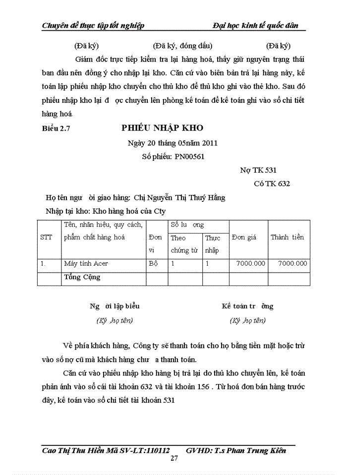 image for page Hoàn thiện kế toán bán hàng và xác định kết quả kinh doanh tại Công ty Cổ phần thương mại và đầu tư Thanh Bình