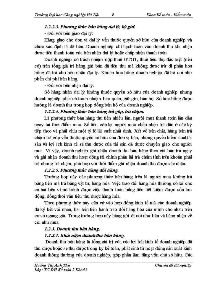 image for page Hoàn thiện công tác kế toán bán hàng và xác định kết quả bán hàng tại Công ty Trách nhiệm hữu hạn Dịch vụ Thương mại Đông Á