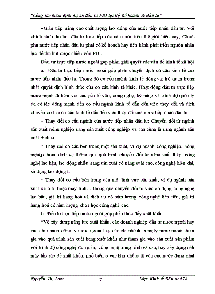 image for page Công tác thẩm định dự án đầu tư trực tiếp nước ngoài tại Bộ Kế hoạch và Đầu tư