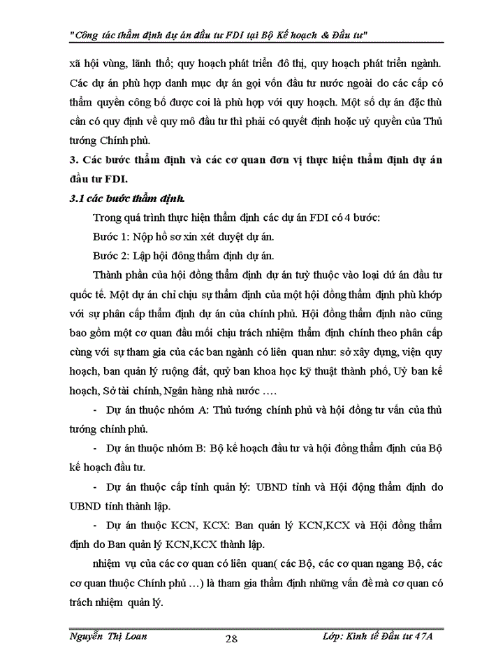 image for page Công tác thẩm định dự án đầu tư trực tiếp nước ngoài tại Bộ Kế hoạch và Đầu tư