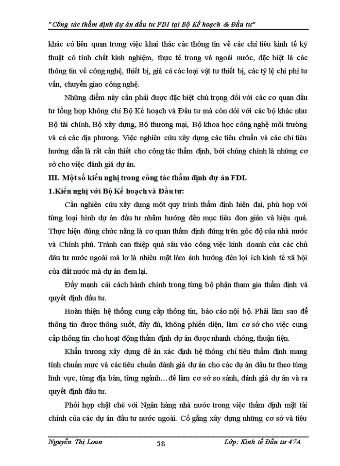 image for page Công tác thẩm định dự án đầu tư trực tiếp nước ngoài tại Bộ Kế hoạch và Đầu tư