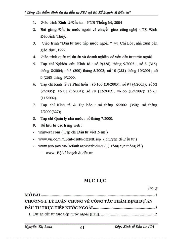 image for page Công tác thẩm định dự án đầu tư trực tiếp nước ngoài tại Bộ Kế hoạch và Đầu tư
