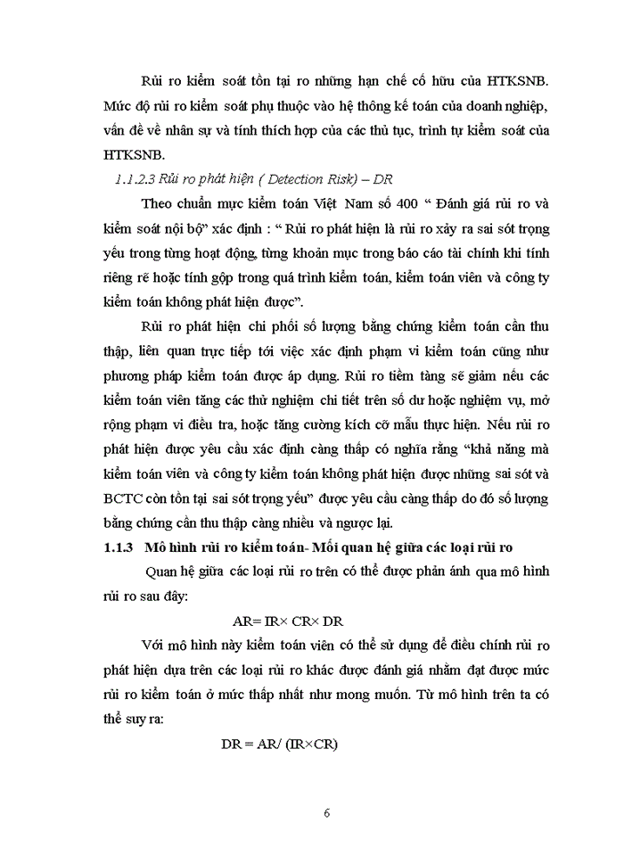 image for page Tìm hiểu về đánh giá rủi ro kiểm toán trong kiểm toán BCTC